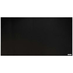 VASNER Infrarotheizung "Citara T" Heizkörper Tafelheizung mit Kreide beschreibbar, 1.100 Watt Gr. B/H/T: 140 cm x 60 cm x 2,5 cm, 1100 W, unten-mittig, schwarz