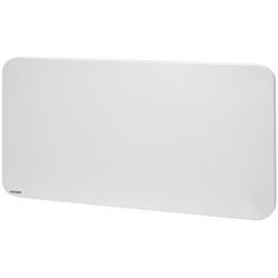 VASNER Infrarotheizung "Metall rund, 1100 W, Citara M Plus" Heizkörper Infrarot Heizkörper rund, IP44 Bad geeignet Gr. B/H/T: 140 cm x 60 cm x 2,5 cm, 1100 W, unten-mittig, weiß