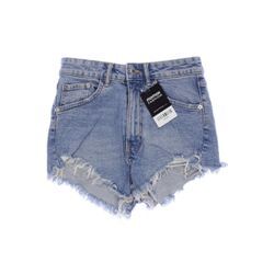 Zara Damen Shorts, blau, Gr. 34