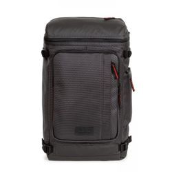 Freizeitrucksack EASTPAK "Tecum Top" Gr. B/H/T: 29,5cm x 49cm 19,5cm, grau (cnnct accent grau), Damen, Polyester, Rucksäcke enthält recyceltes Material (Global Recycled Standard)