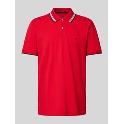 Regular Fit Poloshirt mit Kontraststreifen