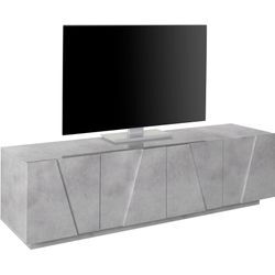 Lowboard INOSIGN "PING", silber (silber beton matt), Sideboards, Breite 162,4 cm