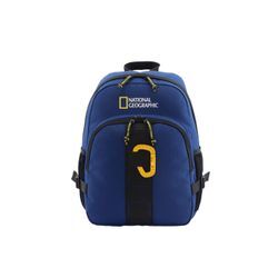 Cityrucksack NATIONAL GEOGRAPHIC "EXPLORER III" Gr. B: 31.00 cm, blau Rucksäcke aus recycelten PET-Flaschen