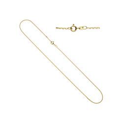 Goldkette JOBO Halsketten Gr. Gelbgold 585, Länge: 45 cm, gelb (gelbgold 585) Damen Ankerkette 585 Gold 45 cm 1,2 mm