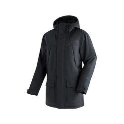 Outdoorjacke MAIER SPORTS "Olle" Gr. 46, schwarz Herren Jacken warme Herren-Jacke für Wandertouren und Freizeit