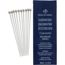 Silbernitrat-Kaliumnitrat-Ätzstäbchen 10x115mm elastisch 10 St