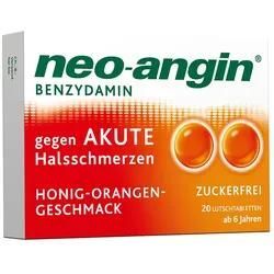 neo-angin Benzydamin Honig-Orangen-Geschmack 20 St