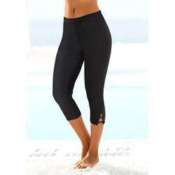 LASCANA Caprileggings schwarz Gr. 32/34 für Damen. Körpernah. Nachhaltig.