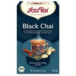 YOGI TEA, Black Chai, Bio Gewürz- und Kräutertee 17X2,2 g