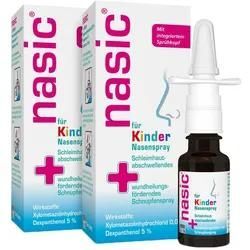 nasic für Kinder Nasenspray 2X10 ml