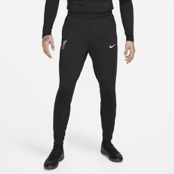 FC Liverpool Strike Nike Dri-FIT Strick-Fußballhose für Herren - Schwarz