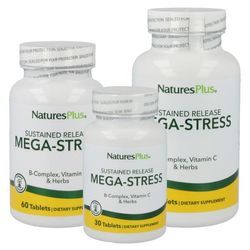 Natures Plus Mega-Stress Complex Tabletten - Packungsgröße auswählen: 90 Tabletten