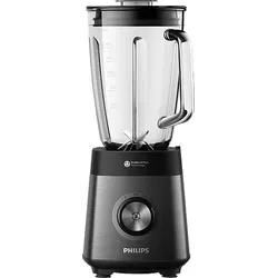 PHILIPS HR3040/00 5000 Series ProBlend Plus-Messer, variable Geschwindigkeit mit Impulsfunktion, Standmixer Edelstahl/Grau (1200 Watt, 2 l)