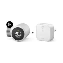 tado° X Starter Kit Smartes Heizkörper-Thermostat - 6er-Set & Bridge