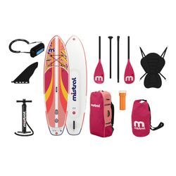 Mistral Mistral SUP Allround-Vivid mit Doppelkammersystem, 2-in-1, aufblasbar