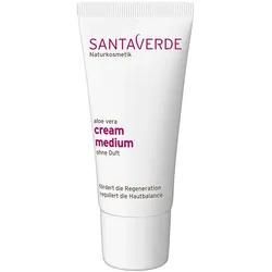 SANTAVERDE aloe vera creme medium ohne duft 30ml 30 ml