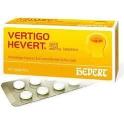 Vertigo Hevert SL Tabletten 40 St