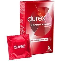 DUREX Gefühlsecht Ultra Kondome - mit extra dünner Spitze 8 St