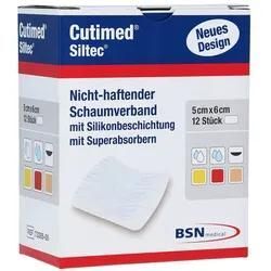 Cutimed Siltec Schaumverb.5x6 cm nicht h 12 St