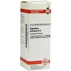 Argentum Nitricum D 6 Dilution 20 ml