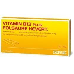 Vitamin B12 PLUS Folsäure Hevert a 2 ml 10 St