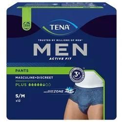 TENA Men Active Fit Pants Plus blau S/M 12 St