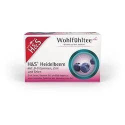 H&S Heidelbeere M.b-vitaminen Zink und S 20X2,5 g