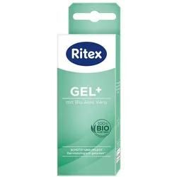 Ritex «GEL+» superfeuchtes Gleitgel mit Bio Aloe Vera - für trockene Haut (0.05 l) 50 ml