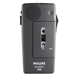 Philips Diktiergerät mit Kassette Pocket Memo LFH388 Schwarz