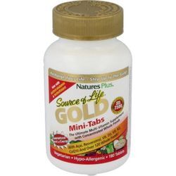 Natures Plus Source of Life GOLD 180 Mini-Tabs