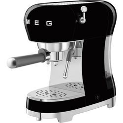 Espressomaschine ECF02BLEU mit 15 bar Pumpendruck und Dampffunktion 1,1 Liter, schwarz - Smeg