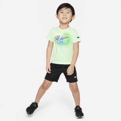 Nike Hazy Rays Shorts-Set für Kleinkinder - Schwarz