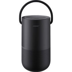 BOSE Bluetooth-Lautsprecher "Portable Home Speaker" Lautsprecher AirPlay 2, wasserabweisend, kraftvoller 360-Klang, Multiroom schwarz