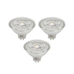 Prios LED-Reflektor GU5,3 4,9W 500lm 36° klar 840 3er-Set