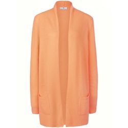 Cardigan aus 100% Schurwolle Peter Hahn orange