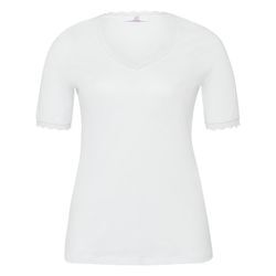 V-Shirt 1/2-Arm Emilia Lay weiss