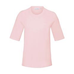 Rundhals-Shirt langem 1/2-Arm Lacoste rosé