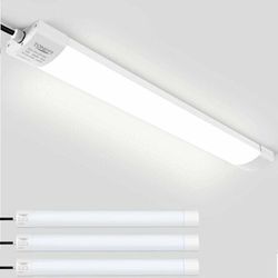 Tonffi - 3 Stück led Feuchtraumleuchte Deckenleuchte 60cm 18W für Garage Kelle Werkstatt Feuchtraum Warenhaus led Wannenleuchte Feuchtraumlampe