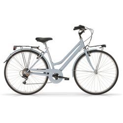 Trekkingrad MBM "Touring" Gr. 46, blau (blau, blau), Fahrräder, 46cm, 28 Zoll (71,12cm), für Damen, Kettenschaltung