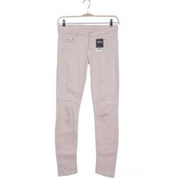 Mother Damen Jeans, beige, Gr. 29