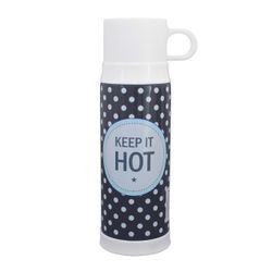 Krasilnikoff Thermoskanne in verschiedenen Modellen, dunkelgrau, Keep it hot, 500 ml