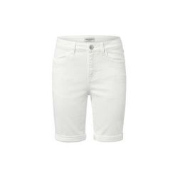 Bermuda Colored Jeans – Fit »Lea« Creme - Gr.: 36