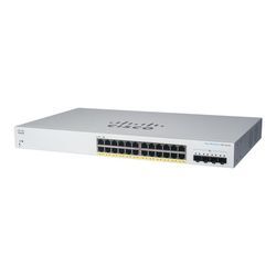 Cisco Switch Business 220-Series 28-Port 1/10GbE 382W PoE smart managed