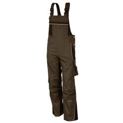 QUALITEX HIGH QUALITY WORKWEAR Latzhose PRO haselnuss/kastanie Damen: 38 Herren: 44