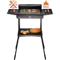 Zilan 2in1 Standgrill Elektrogrill Tischgrill Partygrill 2400W