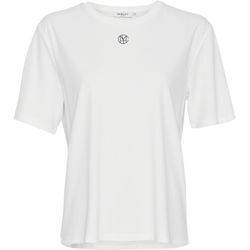 MSCH COPENHAGEN T-Shirt, Baumwolle, für Damen, weiß, S/M