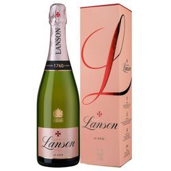 Champagne Lanson Rosé, Brut, Champagne AC, Geschenketui, Champagne, Schaumwein