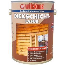 Dickschichtlasur Mahagoni seidenglänzend 2,5 Liter - Wilckens