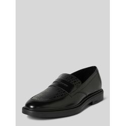 Loafer aus Leder mit Label-Detail Modell 'Larry'