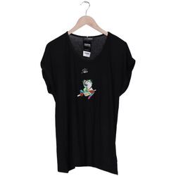 Doris Streich Damen T-Shirt, schwarz, Gr. 38